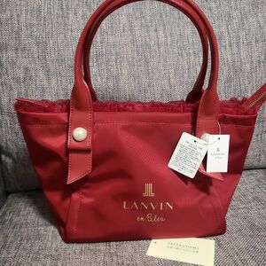 LANVIN en blue ランバン　トートバッグ　ハンドバッグ　バッグ　カバン