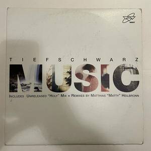 【12inch レコード2枚組】Tiefschwarz 「Music」Wave Music / WM50050-1 /Francois k / BODY&SOUL