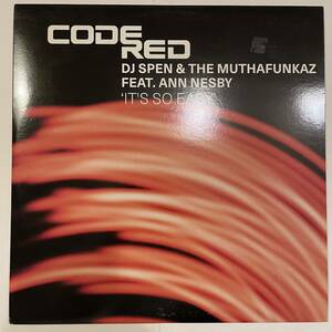 【12inch レコード】DJ Spen & The MuthaFunkaz Feat. Ann Nesby 「It's So Easy」