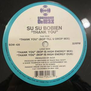 【12inch レコード】Su Su Bobien 「Thank You」