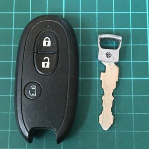 SU 10443スズキ 純正 007YUUL0212スマートキーレス パレット ソリオ ルークス等MK21S MA15S 日産 スライド 3ボタン