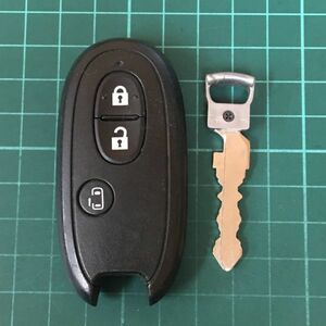 SU 10429スズキ 純正 007YUUL0212スマートキーレス パレット ソリオ ルークス等MK21S MA15S 日産 スライド 3ボタン