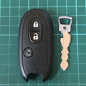 SU 10419スズキ 純正 007YUUL0212スマートキーレス パレット ソリオ ルークス等MK21S MA15S 日産 スライド 3ボタン