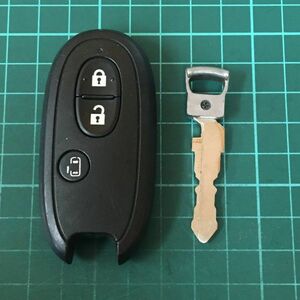 SU 10412スズキ 純正 007YUUL0212スマートキーレス パレット ソリオ ルークス等MK21S MA15S 日産 スライド 3ボタン