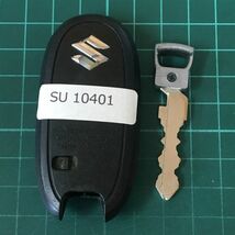 SU 10401スズキ 純正 007YUUL0212スマートキーレス パレット ソリオ ルークス等MK21S MA15S 日産 両側スライド 4ボタン_画像2