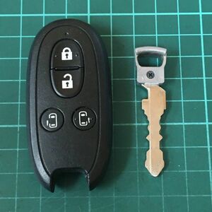 SU 10400スズキ 純正 007YUUL0212スマートキーレス パレット ソリオ ルークス等MK21S MA15S 日産 両側スライド 4ボタン