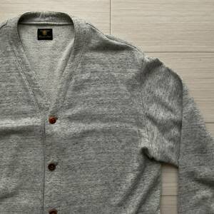 Djangoatour ジャンゴアトゥール SWEAT STORE CARDIGAN スウェットストアカーディガン ナットボタンカスタム Lグレー