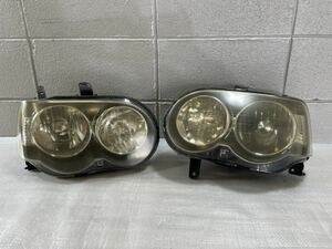 R50428 ② ムーブ カスタム L150S 純正 ヘッド ライト 左右 HID KOITO 100-51737