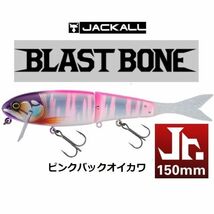 ジャッカル ブラストボーン Jr. SF ピンクバックオイカワ 150mm ビッグベイト JACKALL_画像1