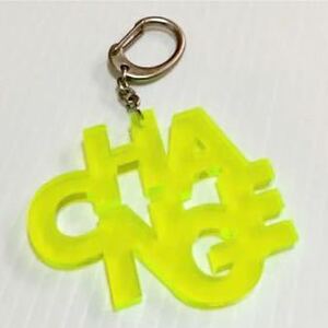 北山雅和 CHANGE key ring / kitayama masakazu kyne コーネリアス キーホルダー アクリル TDC GEZAN フジファブリック NO WAR