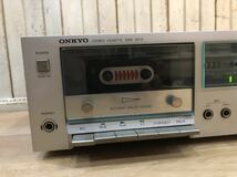 ONKYO TA-620 STREO CASSETTE TAPE DECK オンキョー ステレオ カセットデッキ_画像3