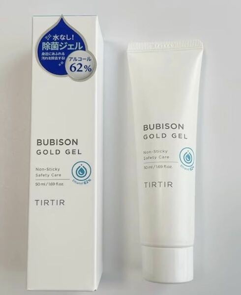 [TIRTIR] BUBISON GOLD GEL [ティールティール]ブービーソンゴールドゲル 50ml ハンドジェル×10個セット