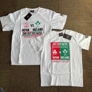 親子2枚 カンタベリー ラグビー Tシャツ 日本代表 アイルランド 綿100%