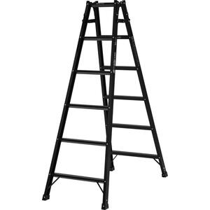 ALINCO ladder combined use stepladder 6 shaku KUR-180 black black tabletop height :1.70 use mass :100kg Alinco 
