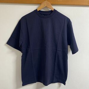 新品 未使用 SHIPS メンズ ヘビーウエイト ビックシルエット Tシャツ タンクトップ付き ネイビー Mサイズ 綿100%