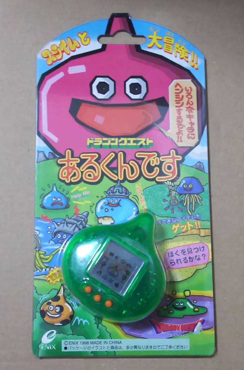 新品未開封】ドラゴンクエスト あるくんです クリアグリーン スライム