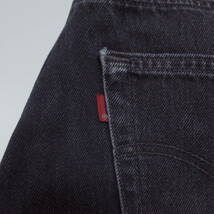 Levi's リーバイス 501-0660 ブラック made in USA 米国製 black サルファー 硫化染め サークルR W33 美品 _画像2