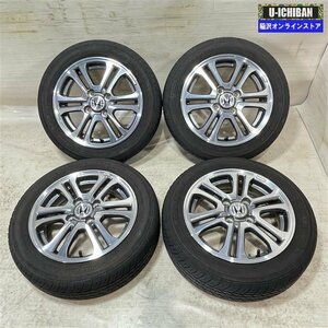 155/65R14 N-BOX N-ONE N-WGN 等 ホンダ N-BOX 純正 4.5-14+40 4H100 ヨコハマ S306 14インチ 4本セット 009