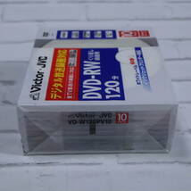 【匿名配送】新品・未使用 現状品 Victor・JVC VD-W120PV10 録画用DVD-RW 2倍速 10枚_画像5