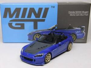 MINI GT★ホンダ S2000 (AP2) 無限 モンテカルロブルーパール MGT00493-L Honda Mugen AP2 Monte Carlo Blue Pearl 1/64 TSM