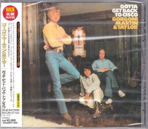 ☆GORGONI MARTIN＆TAYLOR(ゴーゴニ・マーティン＆テイラー)/Gotta Get Back To Cisco◆71年発表の大名盤◇初CD化＆奇跡の未開封新品国内盤