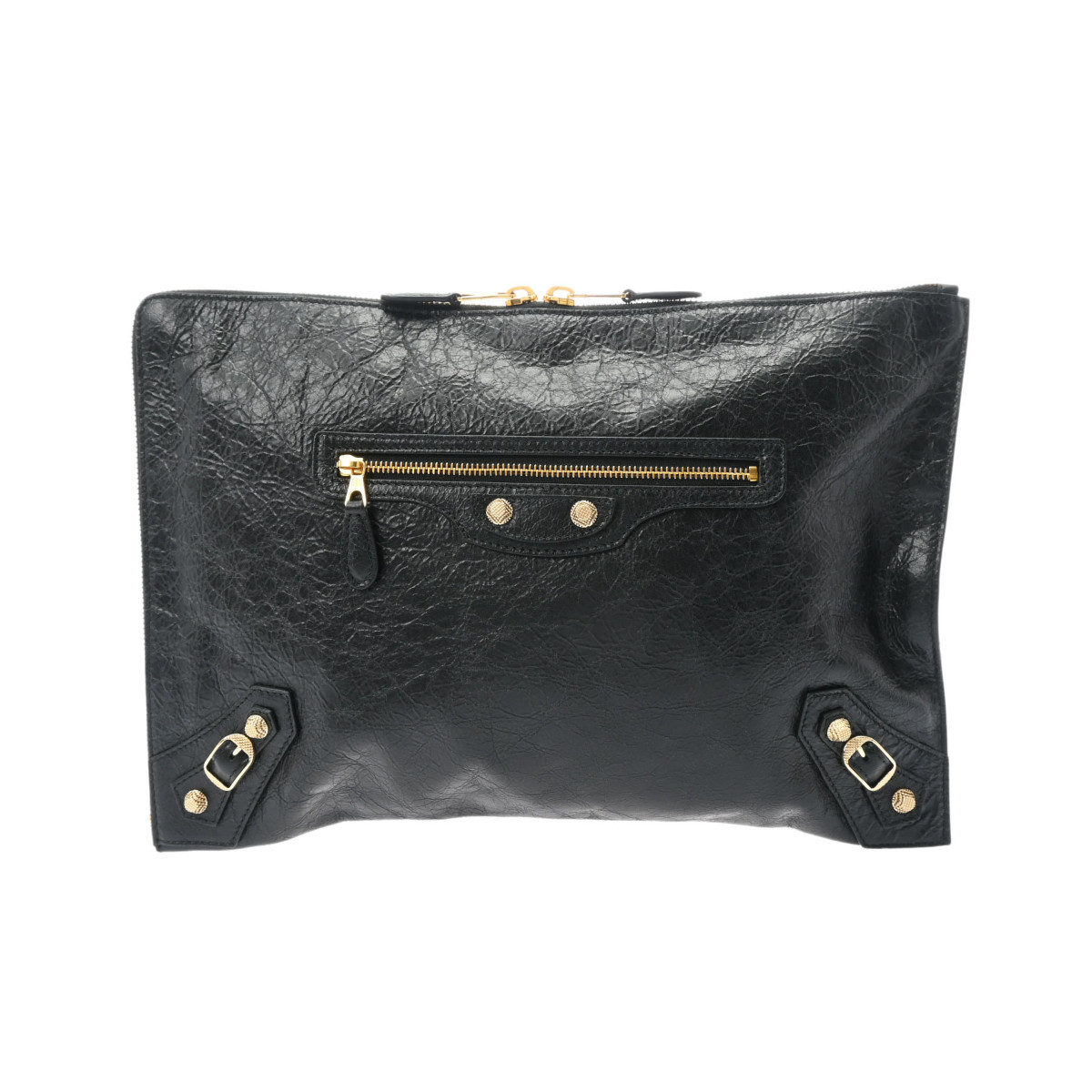 本命ギフト ✨極美品✨ BALENCIAGA バレンシアガ セカンドバッグ 三角