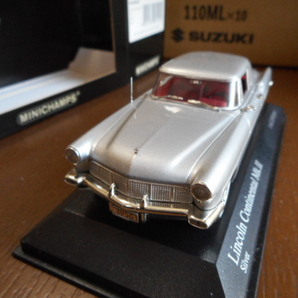 ★★1/43 ミニチャンプス リンカーン コンチネンタル マークⅡ 1956 Lincoln Continental Mk.Ⅱ シルバー silver Minichamps★★の画像1