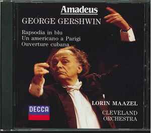 【美品 (DECCA】 LORIN MAAZEL マゼール／GERSHWIN：Rhapsody in Blue,An American in Paris,Cuban Overture