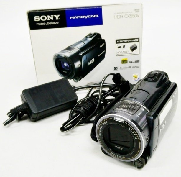 SONY HDR-CX550V ブラック 動作確認済み - 通販 - guianegro.com.br
