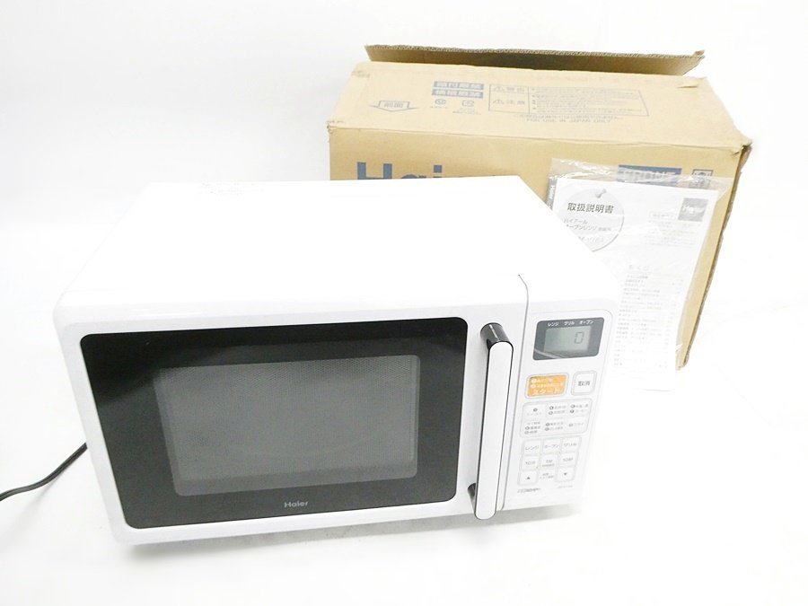 ヤフオク! ハイアールオーブンレンジ 電子レンジの落札