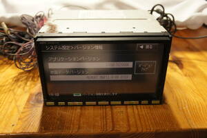 NVA-MS1111R カーナビ 2DIN SD AUX CD ワンセグ サンヨー メモリーナビ SANYO 難あり @964d