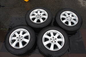 ベンツ純正 アルミホイール 235/65R17 W164 W251他 17インチ 7.5J +56 WINTERMAXX SJ8スタッドレス A2514011002 メルセデスベンツ@845d