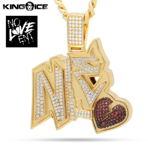 【ワンサイズ】King Ice×NLE Choppa キングアイス×NLE チョッパ ネックレス ゴールド XL NLE Necklace メンズ 男性 アクセサリー