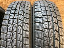 スズキ純正 14inch 4.5j × DUNLOP 165/70R14 PCD100 4穴 Kei ケイ スイフト ソリオ ハスラー スタッドレス_画像6