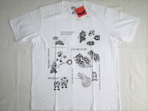 ★新品 2020年 UNIQLO ユニクロ スーパーマリオ 35周年 UT(半袖・レギュラーフィット) XL 白 Tシャツ クリボー キノピオ ピーチ姫 クッパ★