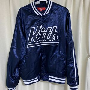 KITH×Mitchell&Ness サテンジャケット　スタジャン