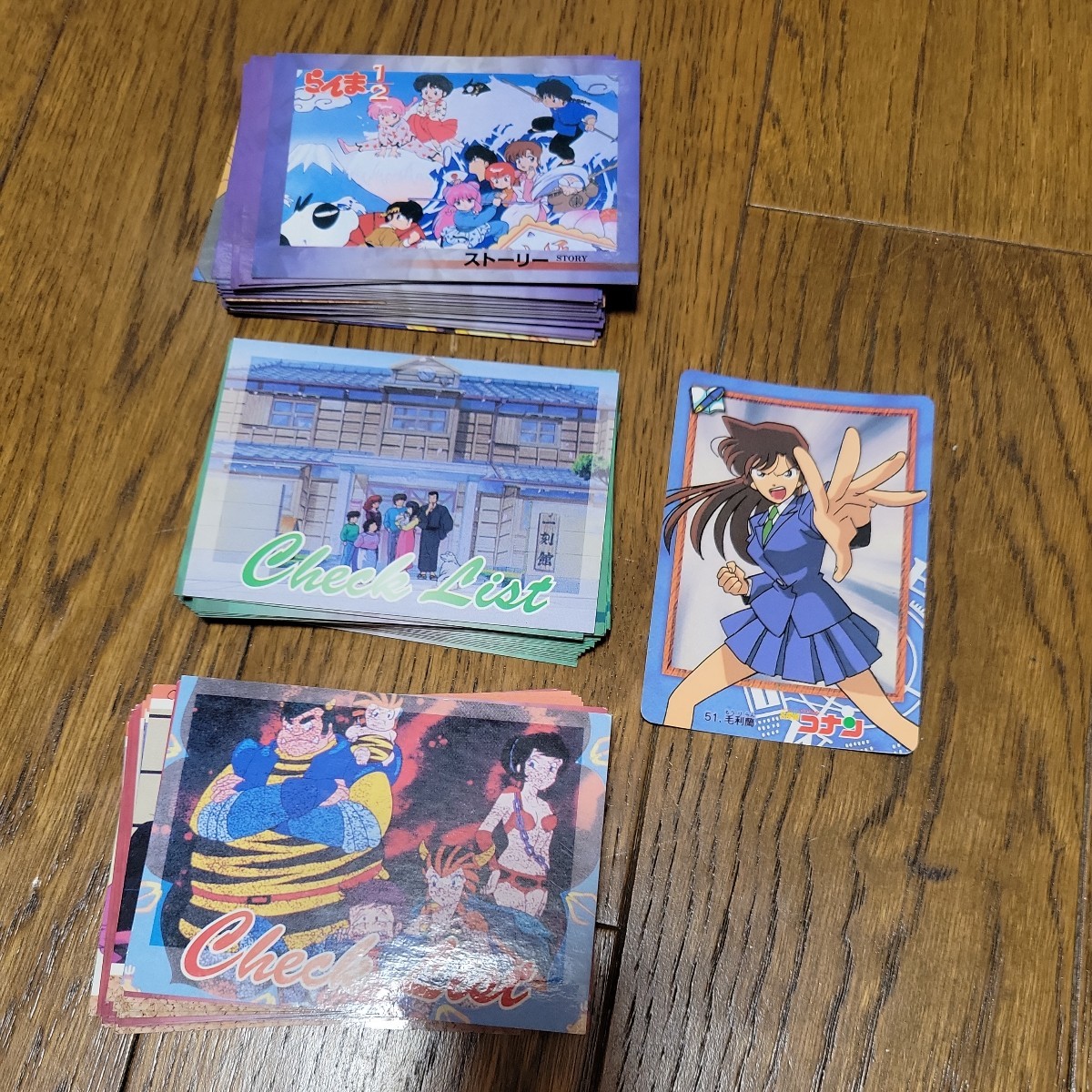 高橋留美子 コレクションカード フルコンプリート 全175枚 透明