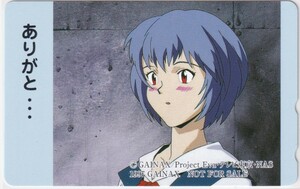  Evangelion телефонная карточка Ayanami Rei 