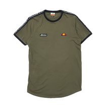 古着 エレッセ ellesse ワンポイントTシャツ オリーブグリーン サイズ表記：M　gd79244_画像1