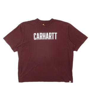 Furushi Karhart Carhartt Print T -Find Wine Red Size Нотация: 4xl GD80927