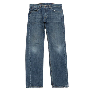  б/у одежда Levi's Levi*s 505 Denim брюки джинсы ji- хлеб размер надпись :W33L32 gd77014