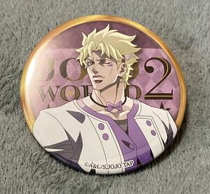 JOJOWORLD2 75㎜缶バッジ シーザー・アントニオ・ツェペリ ジョジョワールド2