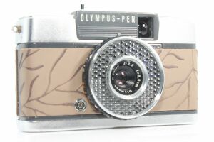 整備品　オリンパスフィルムカメラ ハーフサイズOLYMPUS PEN-EE ZUIKO リメイク　赤ベロok 