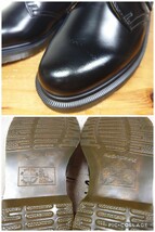 【試し履きのみ/未使用】Dr.Martens/ドクターマーチン 1461 3ホール プレーントゥ UK4 23cm相応 ブラック 黒_画像8