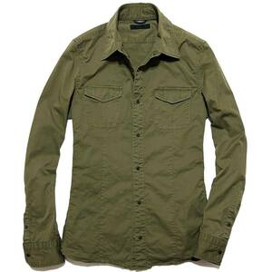 定価2.5万 junhashimoto MODERN MILITARY STRETCH SHIRT 3 ジュンハシモト モダンミリタリーストレッチシャツ akm　wjk 1piu