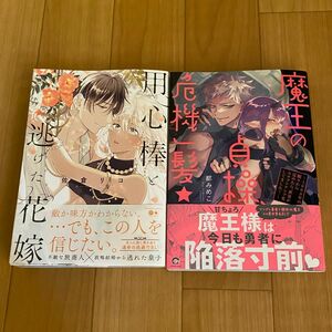 BL 漫画本★用心棒と逃げた花嫁　佐倉リコ/魔王の貞操、危機一髪★都みやこ