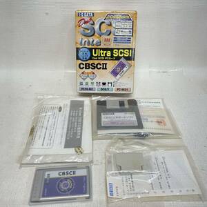 A3）IO DATA PCカードDuo SCSI Ultra SCSI CBSCII/CBSC2 D-Sub50ピンPC9821/PC98-NX/（60）