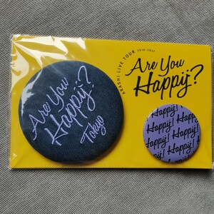 Are You Happy? 会場限定 缶バッジ LIVE TOUR 松本潤 東京 アユハピ 紫 パープル