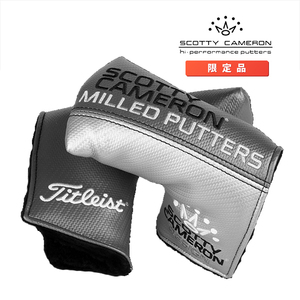 スコッティキャメロン オールグレー 101120 ミッドマレット ヘッドカバー パターカバー SCOTTY CAMERON