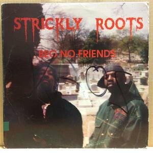 STRICKLY ROOTS / BEG NO FRIENDS 12&#34; US盤 オリジナル